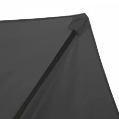 Parasol Droit 3m En Aluminium Gris Anthracite -Élégance Jardin 6480224324d644.02792662