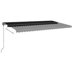 VIDAXL Auvent Automatique Et Capteur De Vent Et Led 6x3,5 M Anthracite 13 VIDAXL Auvent Automatique Et Capteur De Vent Et Led 6x3,5 M Anthracite -Élégance Jardin 6480d1c42893b2.03220961