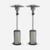 Lot De 2 Chauffages D'extérieur Gaz 12.5kw - Finland - Parasols Chauffants En Acier Inoxydable. Réglable. Porte En Façade Et -Élégance Jardin 648318a007c0f5.09241894