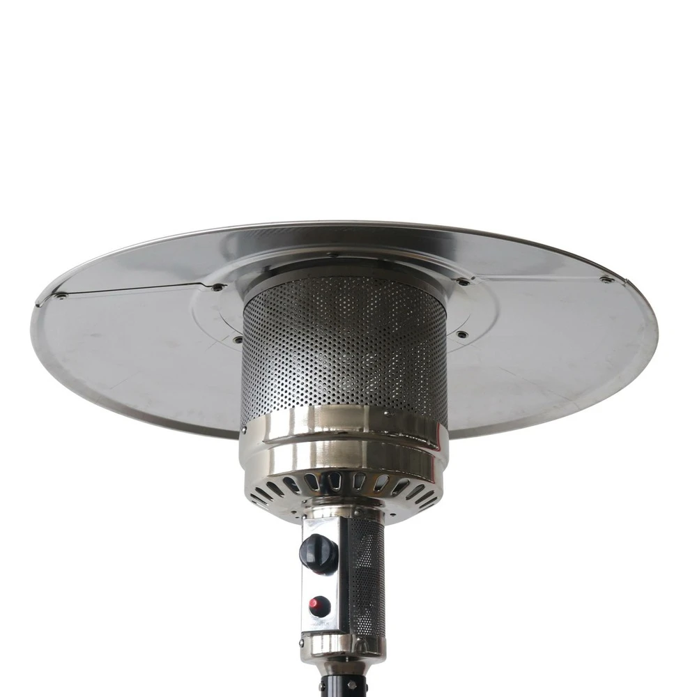 Lot De 2 Chauffages D'extérieur à Gaz 13kw - Siberia - Parasols Chauffants. Avec Roulettes Et Stabilisateur 7 Lot De 2 Chauffages D'extérieur à Gaz 13kw - Siberia - Parasols Chauffants. Avec Roulettes Et Stabilisateur – Image 5