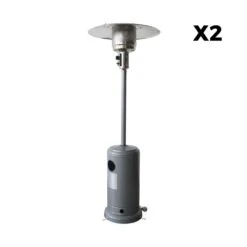 Lot De 2 Chauffages D'extérieur à Gaz 13kw - Siberia - Parasols Chauffants. Avec Roulettes Et Stabilisateur 10 Lot De 2 Chauffages D'extérieur à Gaz 13kw - Siberia - Parasols Chauffants. Avec Roulettes Et Stabilisateur -Élégance Jardin 648318a3c384d0.65444189