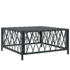 VIDAXL Salon De Jardin 7 Pcs Avec Coussins Anthracite Acier -Élégance Jardin 648c40bd2d1636.23426315
