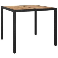 VIDAXL Ensemble De Salle à Manger De Jardin Avec Coussins 3 Pcs Noir -Élégance Jardin 648c91b836dd18.93856467