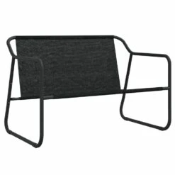 VIDAXL Banc De Jardin à 2 Places Avec Coussin Anthracite Acier -Élégance Jardin 648c91b9756e17.49588818