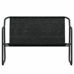 VIDAXL Banc De Jardin à 2 Places Avec Coussin Anthracite Acier -Élégance Jardin 648c91b9852f02.46736278