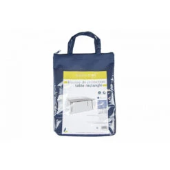 Housse De Protection Table Rectangulaire Imperméable Et Résistante Aux UV En Polyester Bleu Marine - 205x125x80cm -Élégance Jardin 649090b6ce2962.37121949