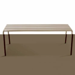 Banc De Jardin En Acier Taupe -Élégance Jardin 6494abced9f864.98553370