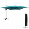 Parasol Déporté Molokai Rectangulaire 3x4m Bleu + Housse -Élégance Jardin 6494abd476a2d5.00551305