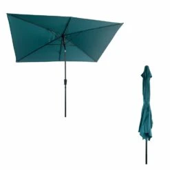 Parasol Droit Hapuna Rectangulaire 2x3m Bleu -Élégance Jardin 6494abd625c1c3.80560455