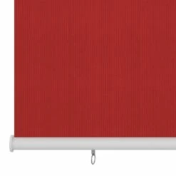 VIDAXL Store Roulant D'extérieur 220x230 Cm Rouge -Élégance Jardin 6494b6672d6c69.25514336