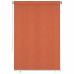 VIDAXL Store Roulant D'extérieur 160x230 Cm Orange -Élégance Jardin 6494b668e9acf1.63661273