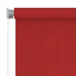 VIDAXL Store Roulant D'extérieur 160x230 Cm Rouge Pehd -Élégance Jardin 6494b669592e31.10027219