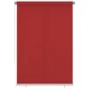 VIDAXL Store Roulant D'extérieur 160x230 Cm Rouge Pehd 1 VIDAXL Store Roulant D'extérieur 160x230 Cm Rouge Pehd -Élégance Jardin 6494b669675961.34588276