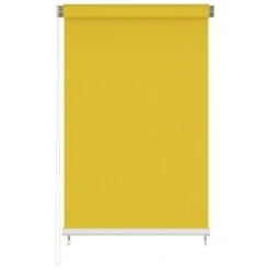 VIDAXL Store Roulant D'extérieur 140x230 Cm Jaune -Élégance Jardin 6494b66d13d853.74424031