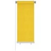 VIDAXL Store Roulant D'extérieur 60x140 Cm Jaune Pehd -Élégance Jardin 6494b66e6709a5.60102179