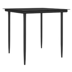 VIDAXL Ensemble à Manger De Jardin 5 Pcs Coussins Résine Tressée Acier 14 VIDAXL Ensemble à Manger De Jardin 5 Pcs Coussins Résine Tressée Acier -Élégance Jardin 64999d8f57ed85.27066727