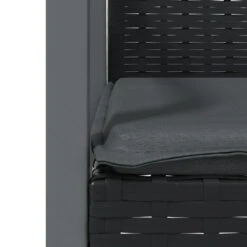 VIDAXL Ensemble à Manger De Jardin 3 Pcs Coussins Résine Tressée Acier 15 VIDAXL Ensemble à Manger De Jardin 3 Pcs Coussins Résine Tressée Acier -Élégance Jardin 64999da0779526.52673199