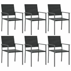 VIDAXL Ensemble à Manger De Jardin 7 Pcs Résine Tressée Acier -Élégance Jardin 64999da7c7ac84.93099447