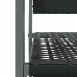 VIDAXL Ensemble à Manger De Jardin 5 Pcs Résine Tressée Acier -Élégance Jardin 6499a0f41126e5.18927147