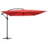 Parasol Déporté Carré 3x3m Aluminium Rouge 1 Parasol Déporté Carré 3x3m Aluminium Rouge -Élégance Jardin 6f1144fc8f25061e