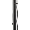 Chauffage D'extérieur Sur Pied En Aluminium Noir - H 195 X D.50 Cm -Élégance Jardin 734855 1420759