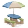 Step2 Table De Pique-nique Avec Parasol Aqua 1 Step2 Table De Pique-nique Avec Parasol Aqua -Élégance Jardin 8ddfbfcdebfa1685