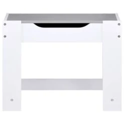 VIDAXL Table Pour Enfants Avec 2 Chaises Blanc Mdf -Élégance Jardin c4188a7a0c11b04c