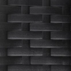 VIDAXL Banc De Jardin à 2 Places Noir Résine Tressée -Élégance Jardin ca2f853fd5cf22c0