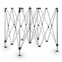 Tente Pliante En Aluminium 3x3m, 300g/m² - 40mm -Élégance Jardin f854799332fa85a8